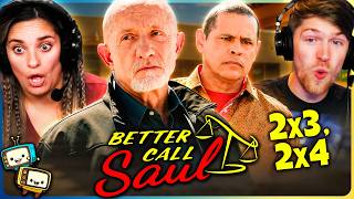 BETTER CALL SAUL 2x3 & 2x4 Reaction & Discussion | First Time Watch | Bob Odenkirk | Jonathan Banks