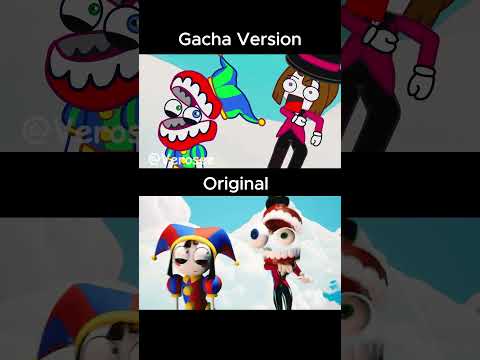Hello Pomni, I love you but Pomni as Caine 🤩 || Gacha vs Movie