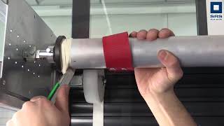 Installation du rideau alu TOP XL – La solution robuste pour grands compartiments