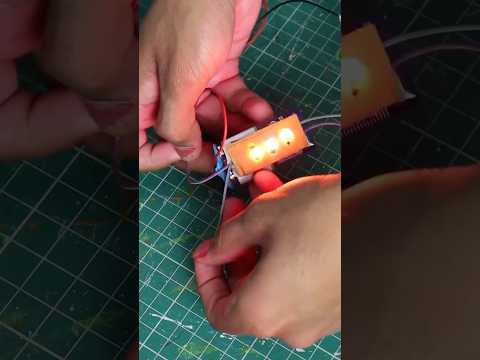Working Cricket Led Bails project
