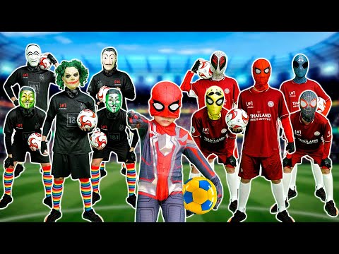 ⚔️ 空の戦い！スパイダーマンVSジョーカー💥スーパーヒーロースタジアムで対決！🕷️🃏🏟️