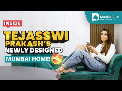 Inside @tejasswiprakash413  Home Transformation With ‪@DesignCafe  | Home Tour