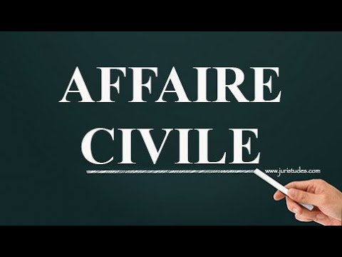 ACTION CIVILE (affaire civile)