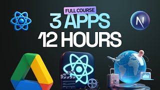 Build 3 Full-Stack Web Apps That Will Land You a Dev Job (12-Hour Full Course)