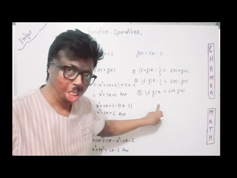 Functions f+g, f-g, f.g, f/g, for jee mains