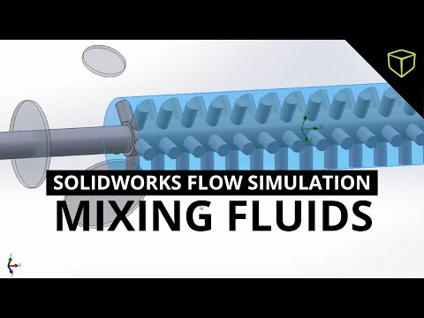 Mixing Fluids with Static and Powered Rotors