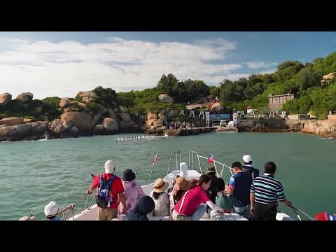 YouTube video thumbnail: Taiwan's Frontline Dadan Island Reopens for Cultural Tourism