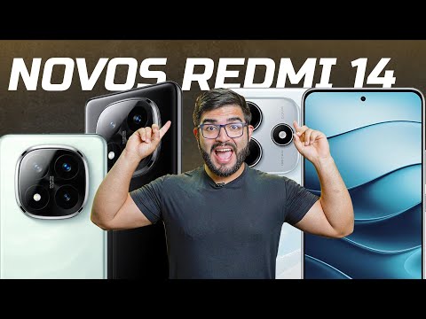 OFICIAL! Novo Redmi Note 14 está INCRÍVEL, com BATERIA GIGANTE, Câmera zoom e mais! (Resumo)