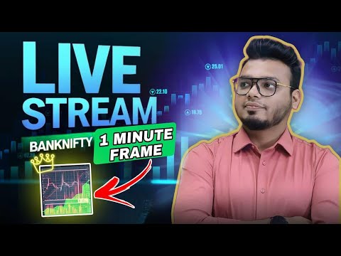 Live Market Learning Banknifty & Nifty | WITH 1-MINUTE STRATEGY  #banknifty #livetrading