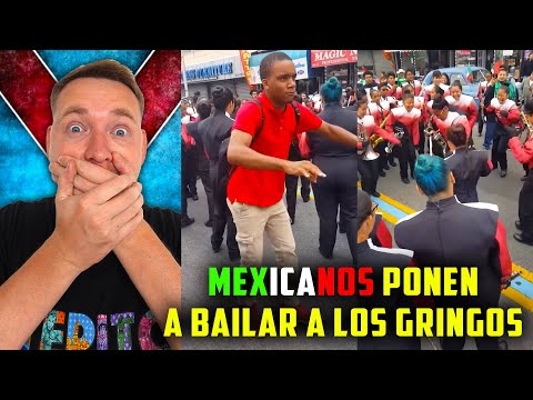 MEXICANOS CONVIERTEN DURO BARRIO de EEUU en UNA GRAN FIESTA MEXICANA 😱