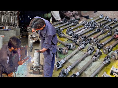 How Rotary Tiller PTO Shaft Are Made || Rotavator PTO Shaft Manufacturing Process.