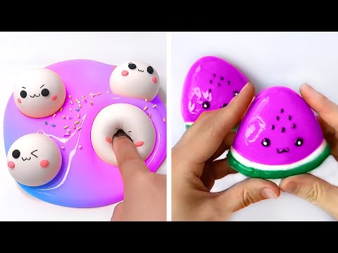 3 Hours Of Oddly Satisfying Slime ASMR - Relaxing When Stressed Or Sleepy #2683