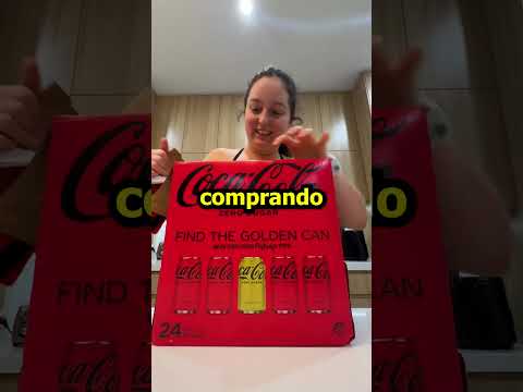 NUEVA COCACOLA DORADA CON PREMIO!!! ???