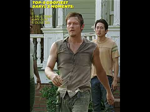 Daryl Goofiest Moments | The Walking Dead | #shorts