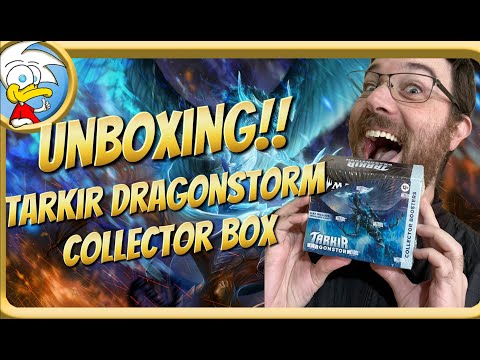 Unboxing Tarkir Dragonstorm Collector Box.