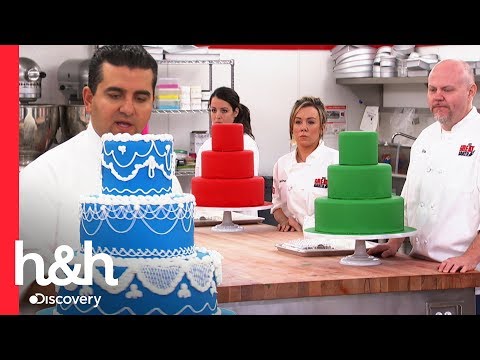 Buddy ensina como confeitar um bolo | Batalha dos confeiteiros | Discovery H&H Brasil