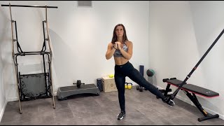 TRX-Adduktoren-Ausfallschritt