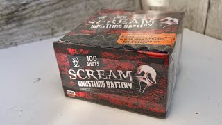 Scream Whistling battery 100 shots | Klasek Firework 