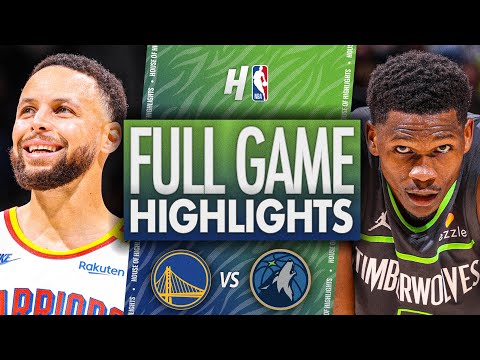 Golden State Warriors vs Minnesota Timberwolves - Full Highlights | December 21, 2024-25 NBA Season