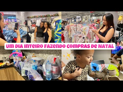 DE ÚLTIMA HORA - ROUPAS DE NATAL PARA SEIS FILHOS - AINDA FUI AO SUPERMERCADO -