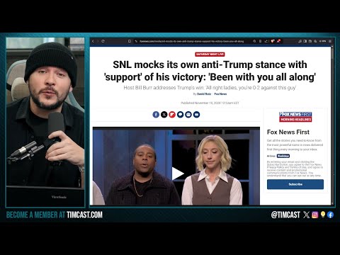 SNL ROASTED For CRINGE Jokes, Woke Media Terrified Over Trump WINNING Popular Vote