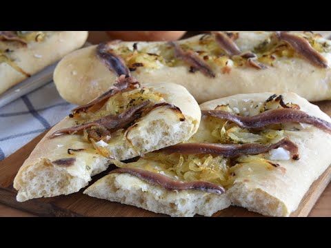 😍 Coca de cebolla y anchoas ESTÁ BUENÍSIMA !!!