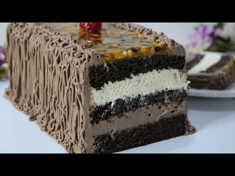O Bolo de Mousse que Derrete na Boca: Chocolate com Maracujá! 🍫
