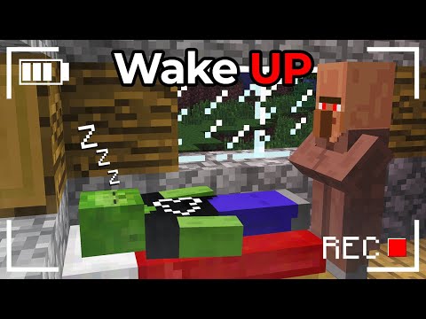 If You Fall ASLEEP, Minecraft Becomes STRANGE...