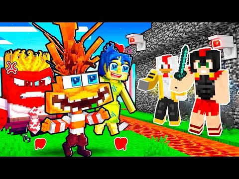 INTENSAMENTE 2 Vs La BASE MÁS SEGURA de TODO MINECRAFT! Con INVICTOR