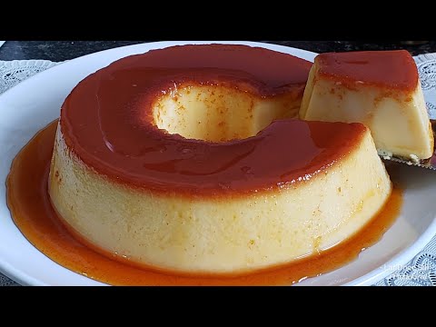 PUDIM DE PÃO SEM FORNO O MELHOR PUDIM QUE JÁ FIZ FÁCIL, RÁPIDO E DELICIOSO