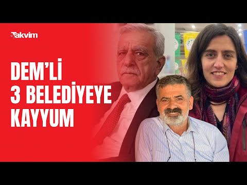 DEM Partili Mardin, Batman ve Halfeti belediyelerine kayyum atandı