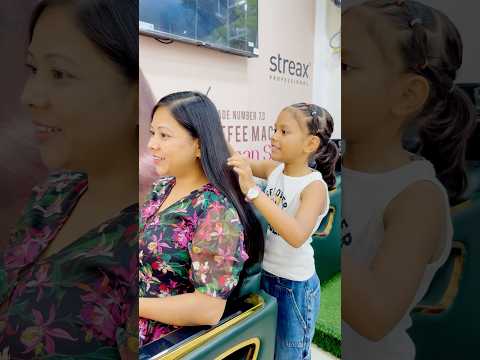 Reedishna Ne Mummy Ki Haircut Ki