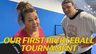 I Entered A Pickleball Tournament with My 60 Year Older Mother... And We Won?!