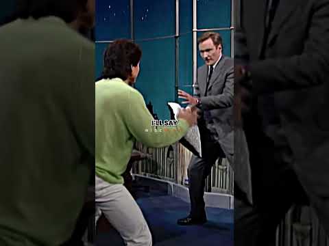 Jackie Chan Teaches Conan A Stunt