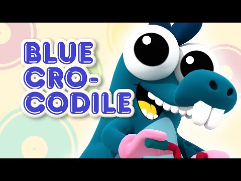 Blue Crocodile 🐊💙🎶 | Chipi Chapi - Fun Animal Song for Kids