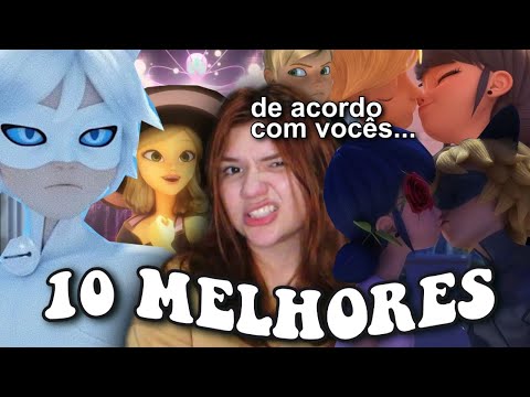 OS 10 *MELHORES* EPISÓDIOS DE MIRACULOUS JÁ LANÇADOS!!!