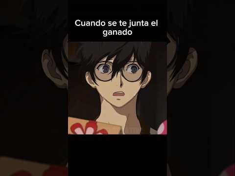 Cuando se te junta el ganado 😂 #anime #comedia #shorts