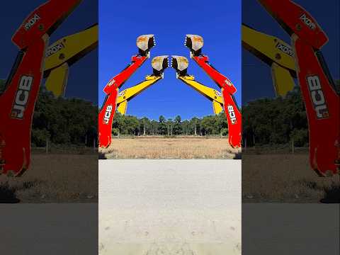 NEW COLOUR CRAZY JCB VIDEO 😎💯 ##jcb #jcbvideo #tractor #excavator #bulldozer #backhoe #automobile
