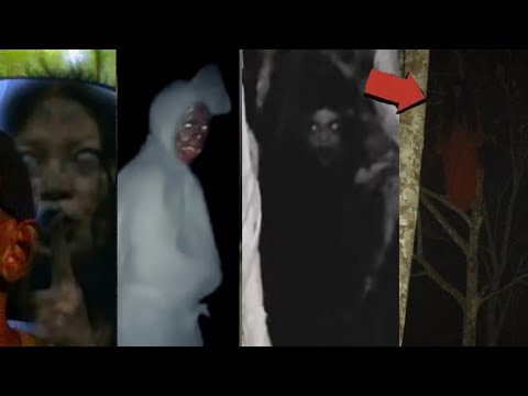 7 PENAMPAKAN HANTU TERSERAM KUNTILANAK  DAN POCONG WAJAH H4NCUR | PENAMPAKAN TERSERAM DAN TERJELAS