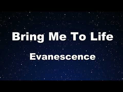 Karaoke♬ Bring Me To Life – Evanescence 【No Guide Melody】 Instrumental, Lyric
