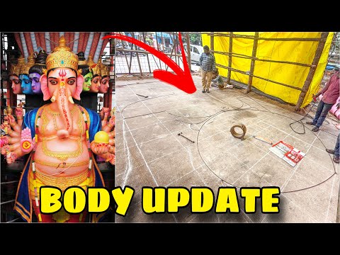Khairatabad Ganesh Making 2025 Body Parts Update |Khairathabad Ganesh 2025 #khairatabadganesh2025