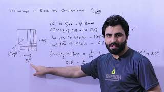 Estimation of Steel in Slab Construction 