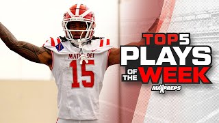 MaxPreps Top 5 High School Football Plays of Week 1 | 2025 Season 🏈