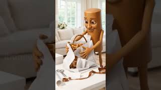 Tung Tung Sahur zürafa derisini yüzüp para kazanıyor😱😂 #tungtungtungsahur #tungtung #shortvideo