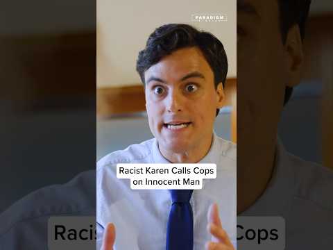 Racist Karen Calls Cops on Innocent Man #shorts