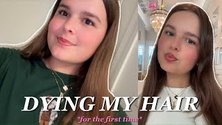Dying my hair for the first time