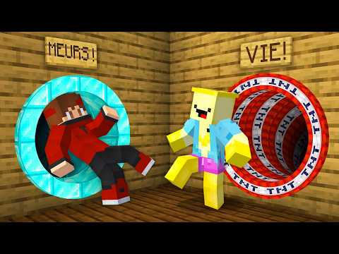 Ne Choisissez pas le Mauvais TROU sur Minecraft !