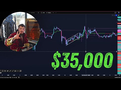 LIVE Day Trading Making $35,000 (RISKED MY HOUSE)