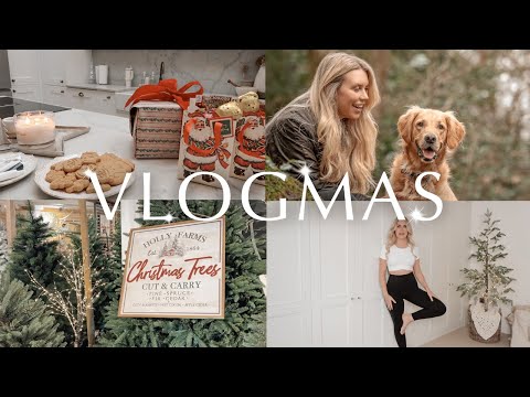 VLOGMAS 7 🎄 Festive trip to the garden centre & Daylesford haul