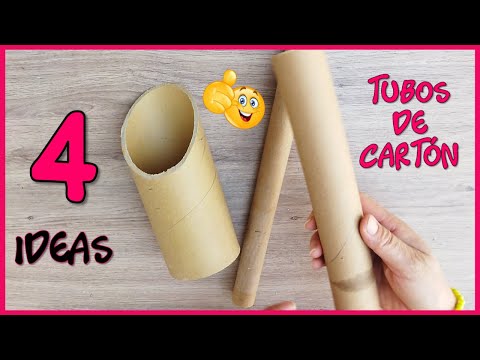 4 LINDAS Y ÚTILES IDEAS PARA EL HOGAR - Crafts for the home with recycling